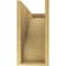 Ekena Millwork 8"W x 24"D x 16"H Classic Burlington Rough Cedar Woodgrain TimberThane Corbel, Primed Tan CORUR08X24X16BURRCPR - alternate 6